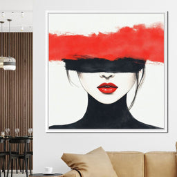 Radiant Allure Portrait Mystique - NicheCanvas