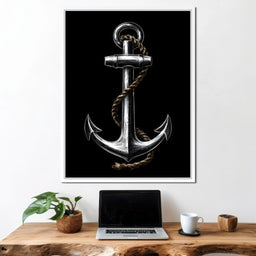 Heavy Iron Anchor - NicheCanvas
