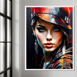 Female Portrait 254 - Johanjjf - NicheCanvas