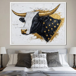 Golden Stars Majesty - NicheCanvas