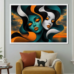 The Lovers Who Never Spoke - TooplesArt - NicheCanvas