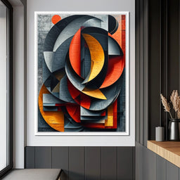 Colorful Modern Art 038 - Johanjjf - NicheCanvas