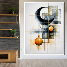 Colorful Modern Art 078 - Johanjjf - NicheCanvas