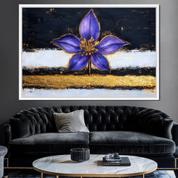 Golden Bloom Oasis Elegance - NicheCanvas