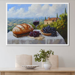 Tuscan Vineyard Bounty - NicheCanvas