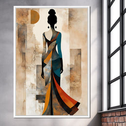 Colorful Modern Art 055 - Johanjjf - NicheCanvas