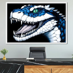 Predatory Raptile - NicheCanvas