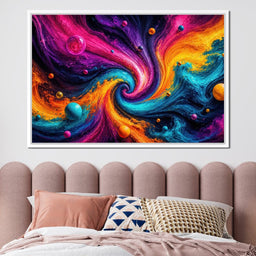 Orbiting Through Liquid Light - TooplesArt - NicheCanvas