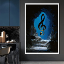 Celestial Clef Cavern Song - NicheCanvas