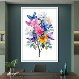 Butterfly Garden Bouquet Sale - NicheCanvas