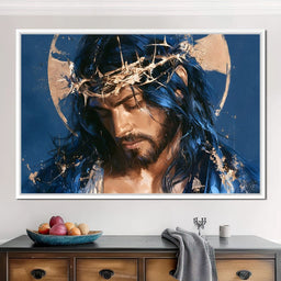 Sacred Grace Under The Golden Crown - NicheCanvas