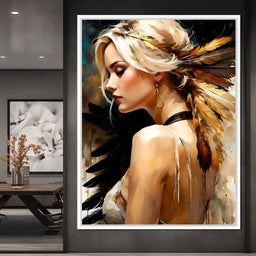 Female Portrait 0024 - Vizahn Burger - NicheCanvas