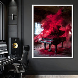 Explosive Sonata of Wild Roses - NicheCanvas