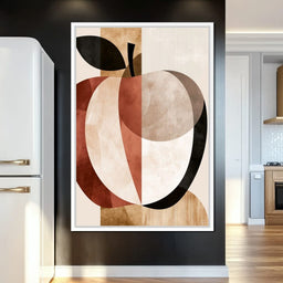 Geometric Study of Harvest Fruit - NicheCanvas