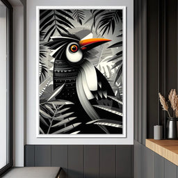 Tropical Trance Toucan - NicheCanvas