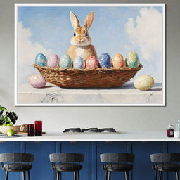 Easter Bunny Dreams Basket - NicheCanvas