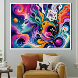Cosmic Daydream - TooplesArt - NicheCanvas