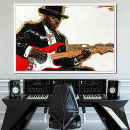 Electric Harmony Portraiture - NicheCanvas