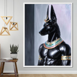 Anubis Guardian of the Pharaoh - NicheCanvas