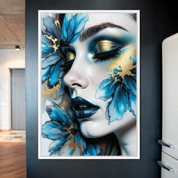 Blue Whisper - Johanjjf - NicheCanvas