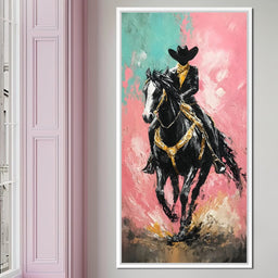 Galloping Western Stallion Energy - NicheCanvas