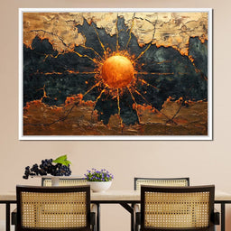 Aurora Burst Embers - NicheCanvas