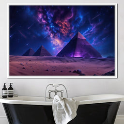 Stardust Over Giza - TooplesArt - NicheCanvas