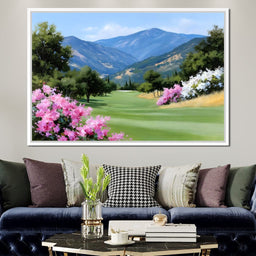 Mountain Meadow Blooms - NicheCanvas