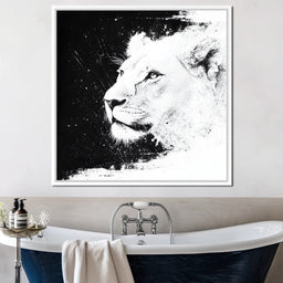 Lioness Vision - NicheCanvas