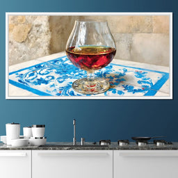 Golden Reflection on Porcelain - NicheCanvas