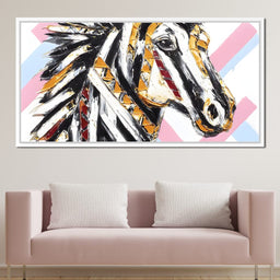 Energetic Equine Vibrance - Alicia Smith - NicheCanvas