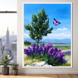 Butterfly Meadow Bliss - NicheCanvas