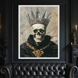 Regal Sovereign of Shadows - Raven Blackwood - NicheCanvas