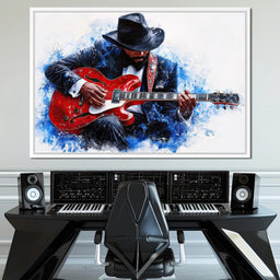 Harmony of Electric Strings - NicheCanvas