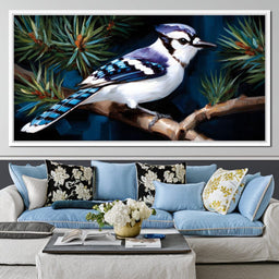 Majestic Flight Amid Pines - NicheCanvas