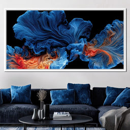 Deep Sea Ember Bloom - TooplesArt - NicheCanvas
