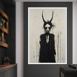 Veiled Presence of Shadows - NicheCanvas