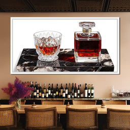 Refined Spirits Elegance - NicheCanvas