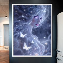The Butterfly Nebula Queen - TooplesArt - NicheCanvas
