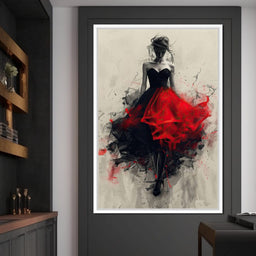 Flame of the Midnight Dance - NicheCanvas