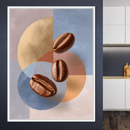 Coffee Geometry Delight - NicheCanvas