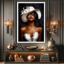 Elegance in Ivory Dreams - NicheCanvas