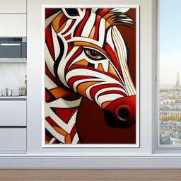 Stripes of the Savanna Melody - NicheCanvas