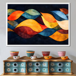 Vibrant Tides of Expression - NicheCanvas