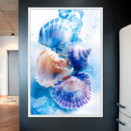 Oceanic Seashells Dreamscape - NicheCanvas