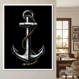 Heavy Iron Anchor - NicheCanvas
