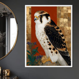 Golden Falcon Majesty - NicheCanvas