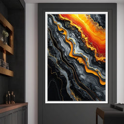 Magmatic Flux Convergence - NicheCanvas