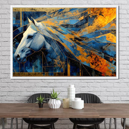 Equestrian Starlit Reverie - NicheCanvas