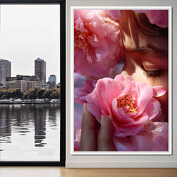 Radiant Petal Dreamscape - NicheCanvas